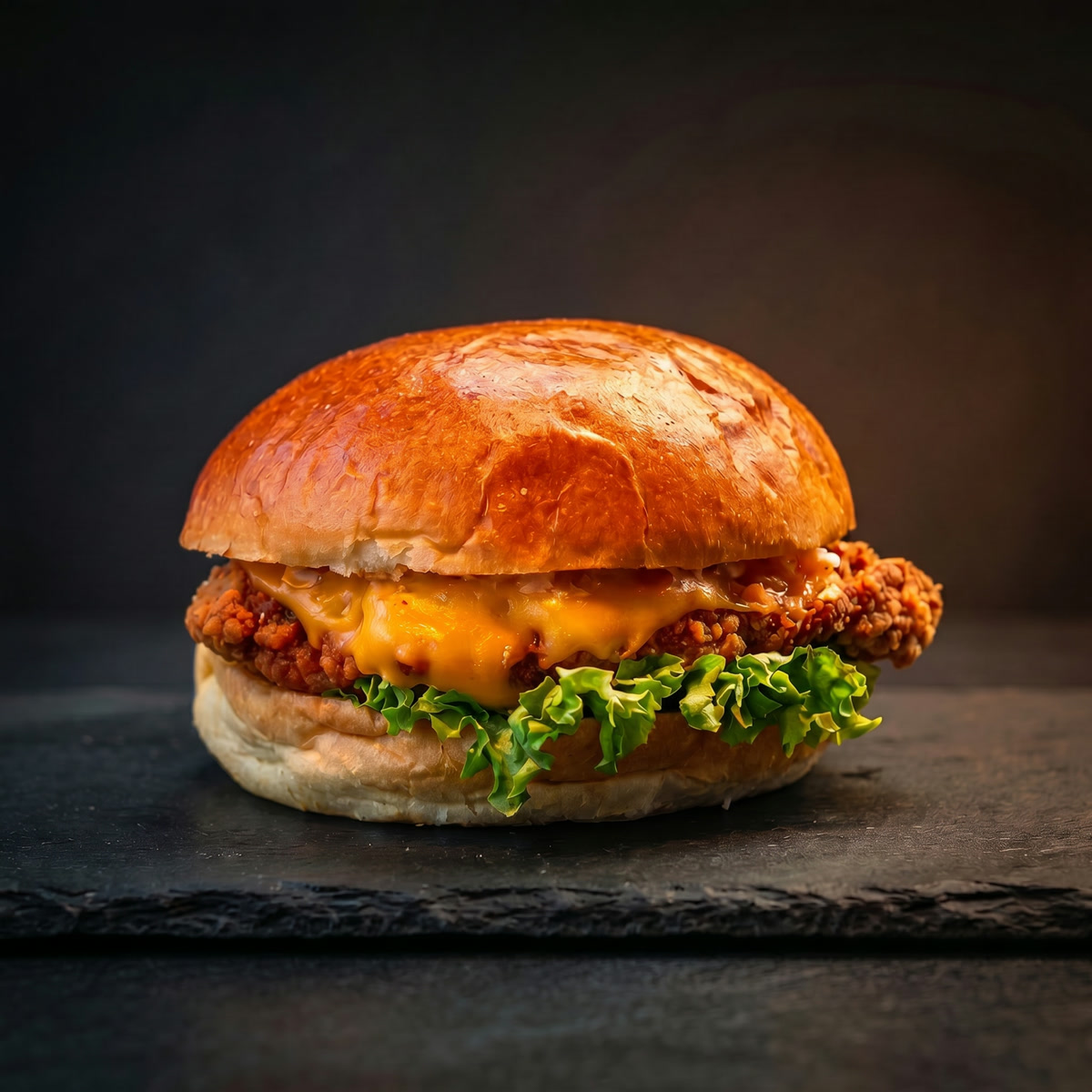 Eva's Crispy Chicken Burger